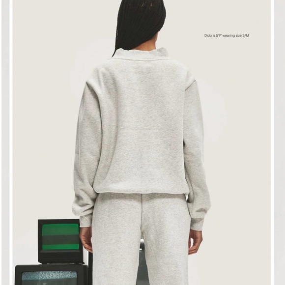 Parke Mockneck, embossed gray size XXL NWT - Picture 2 of 6